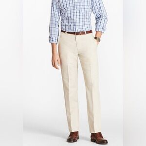 Brooks Brothers Ivory Wool Blend Apparel